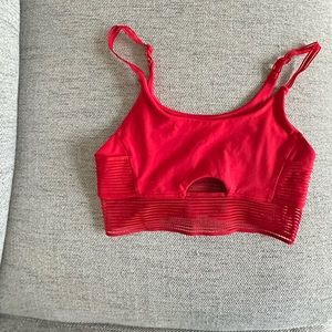 ALO YOGA mesh mix sports bra